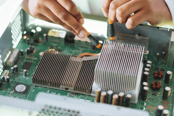 PCBark high-speed HDI PCB with copper-filled microvia structures