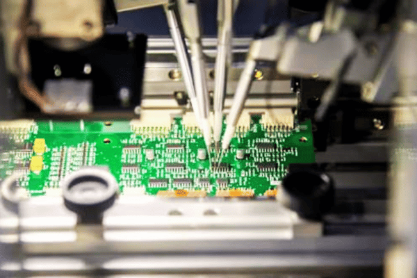 Industrial and IoT PCB inspection with AOI flying probe and ICT