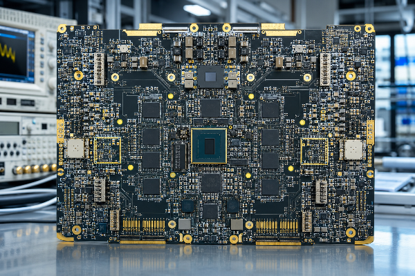 12-layer PCB stackup arrangement for symmetric plane pairing