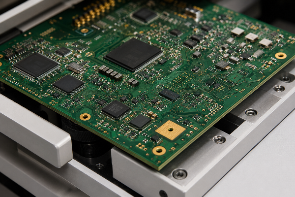 Multilayer PCB internal structure and quality control inspection panel