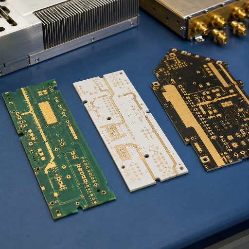 PCBark RF Microwave PCB Capabilities by Frequency Band