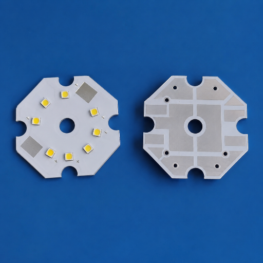 Single and double-sided aluminum PCB technical structure