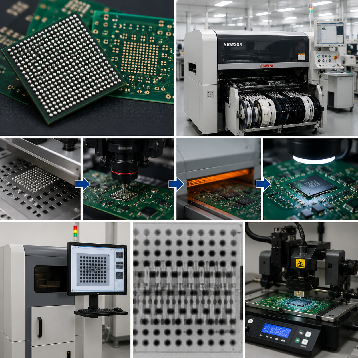 What Is BGA Assembly - PCBark Board Inspection