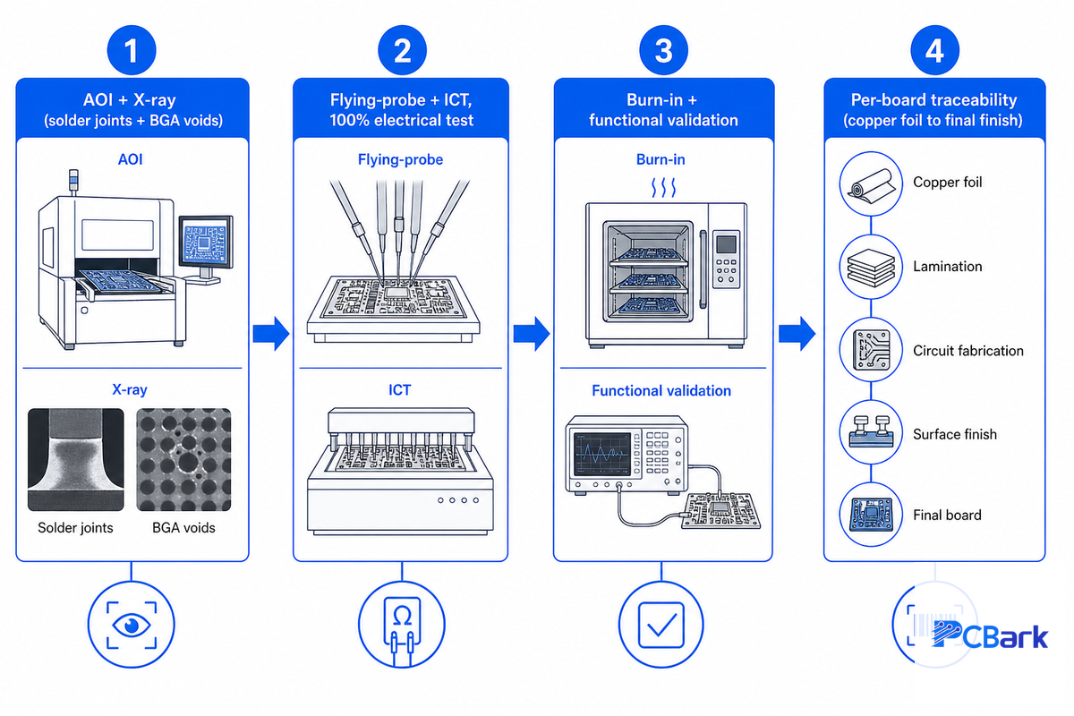 Quality, Testing & Traceability for Flight Hardware — PCBark