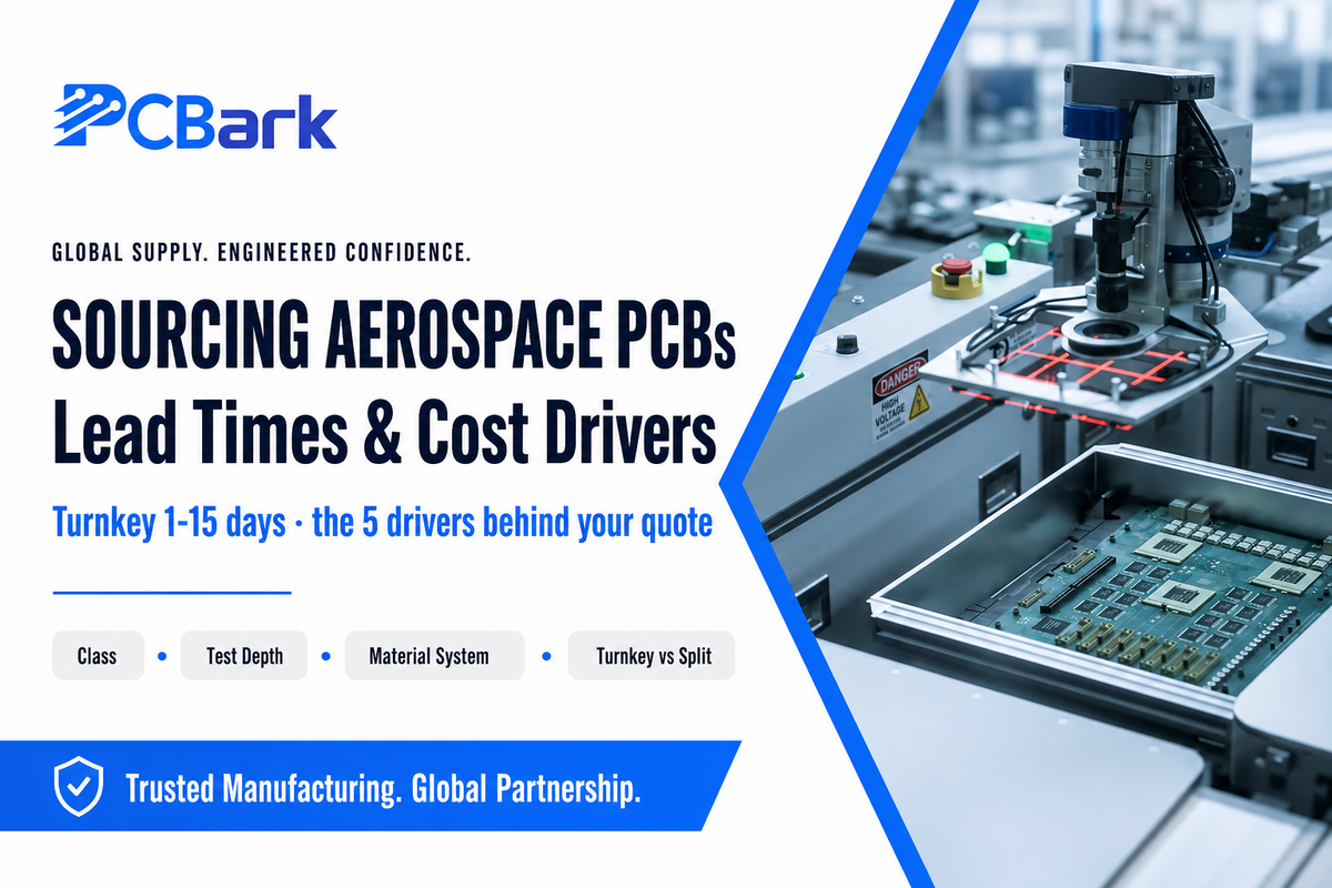 Sourcing Aerospace PCBs: Lead Times, Cost Drivers & RFQ Readiness — PCBark