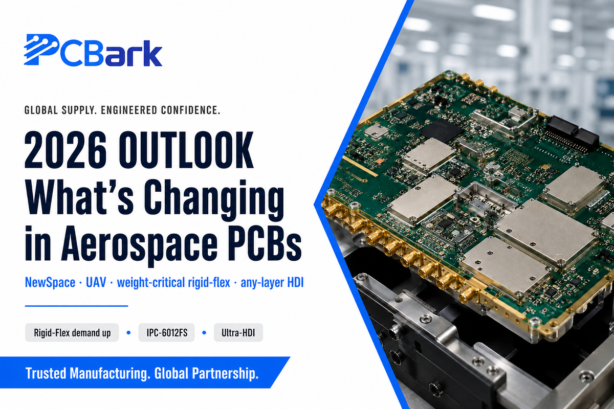 What's Changing in Aerospace PCBs (2026 Outlook) — PCBark
