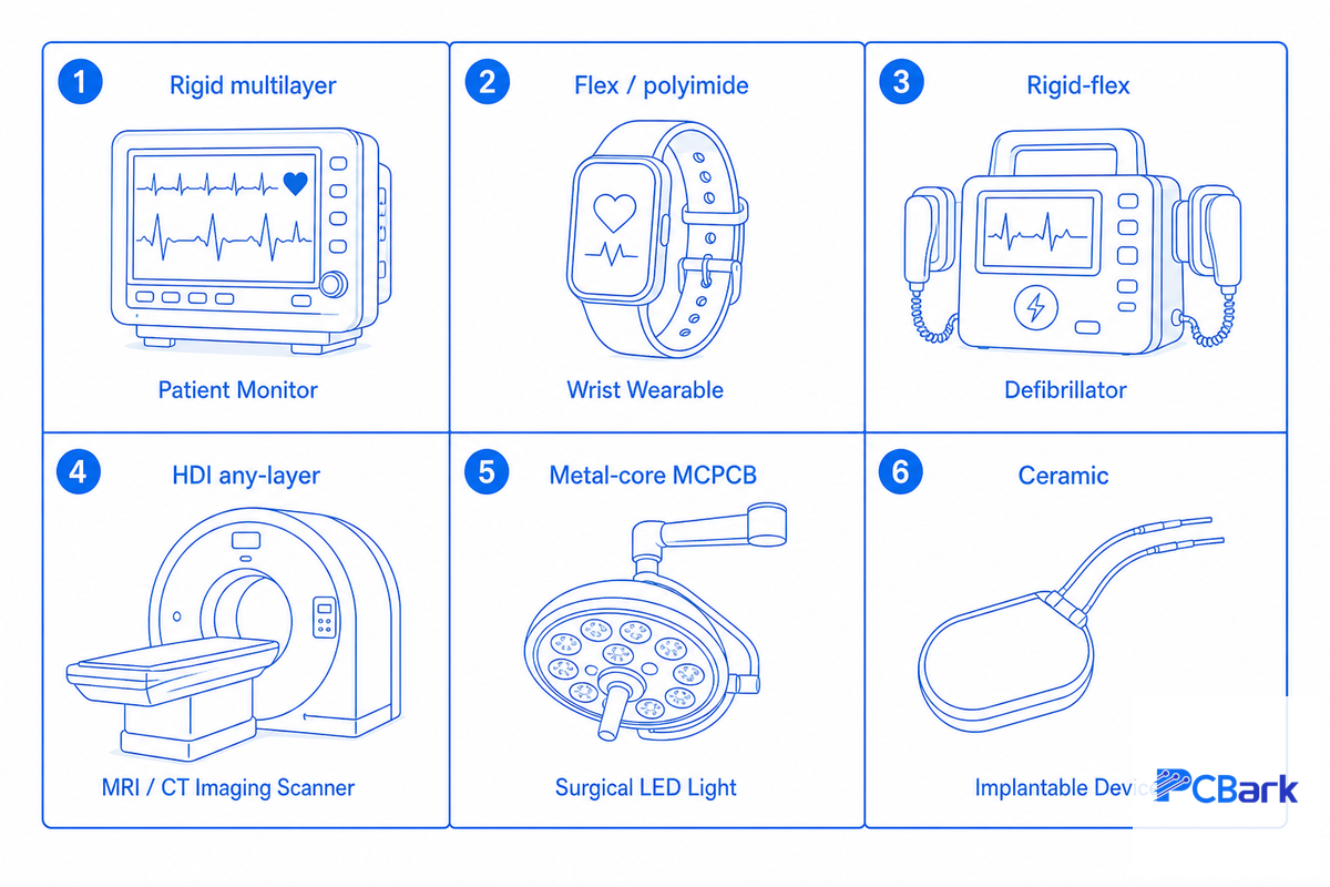 Types of Medical PCBs and the Devices They Power — PCBark