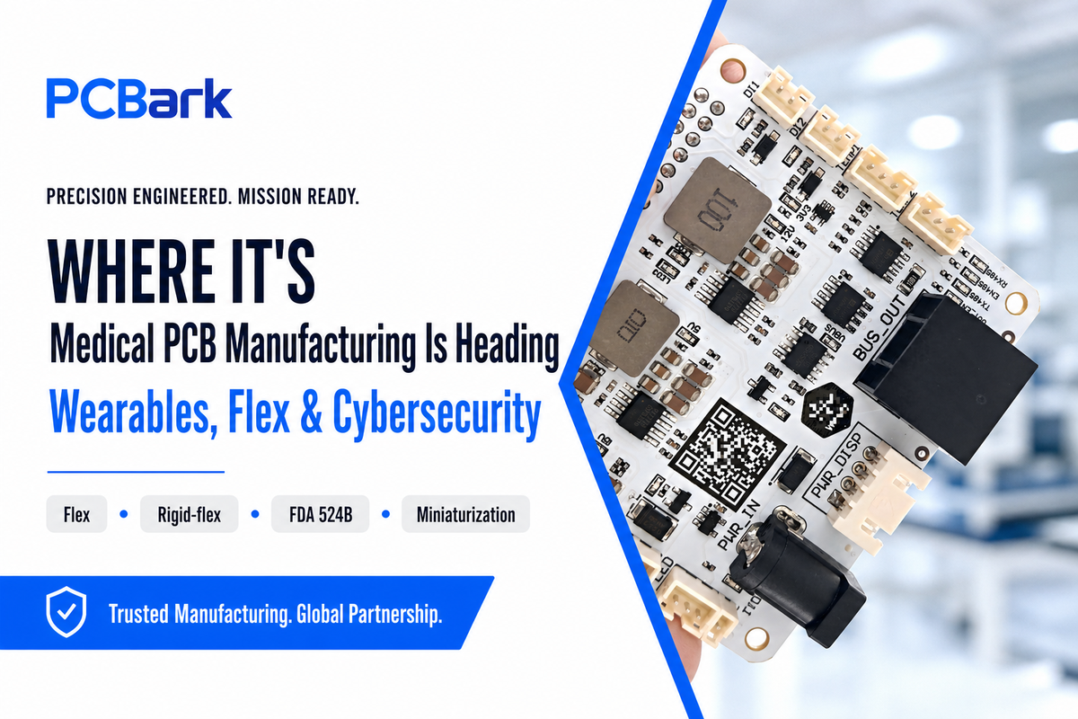 Where Medical PCB Manufacturing Is Heading — PCBark