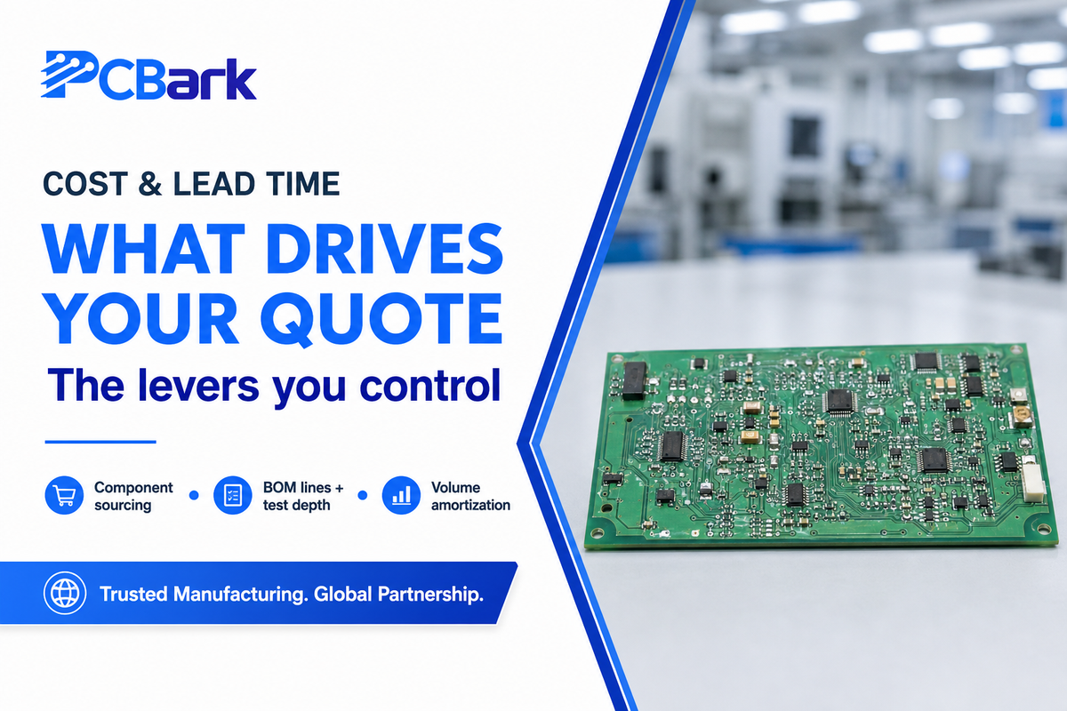 What Drives PCB Assembly Cost and Lead Time — PCBark