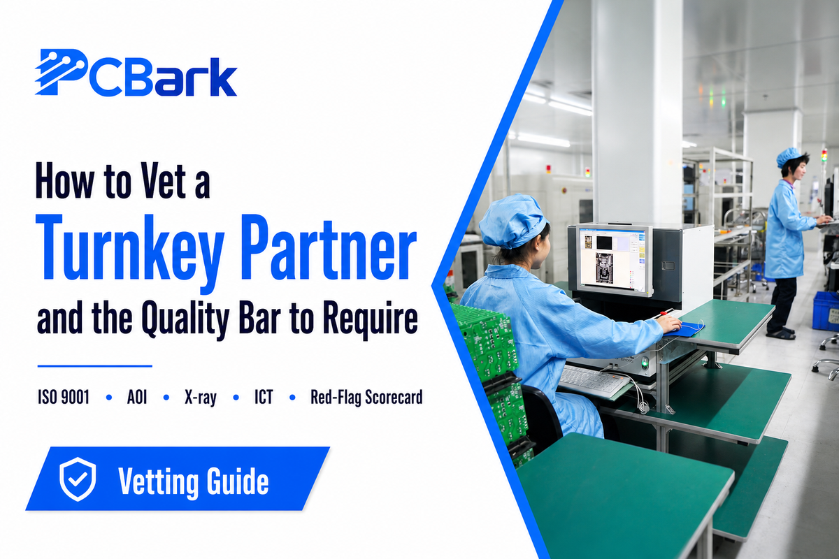How to Vet a Turnkey Partner (and the Quality Bar to Require) — PCBark