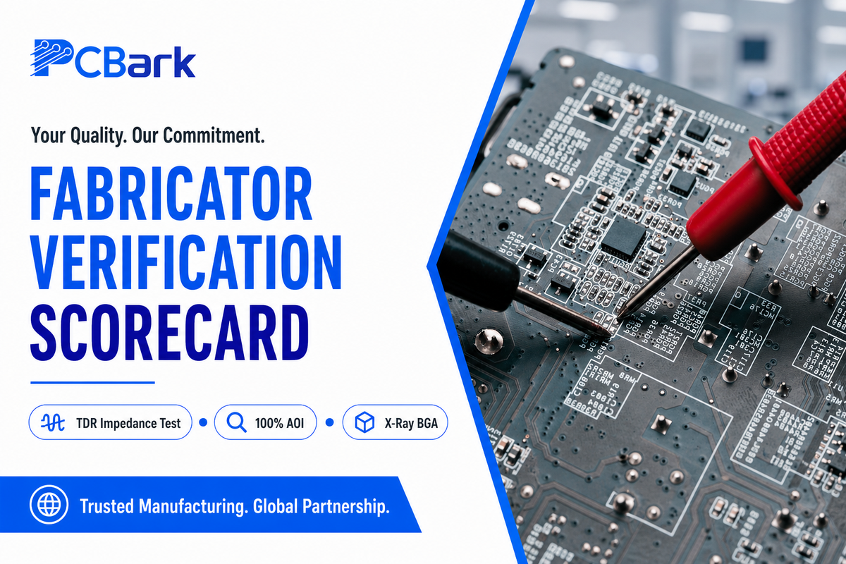 Fabricator Verification: The Fabricator Verification Scorecard — PCBark