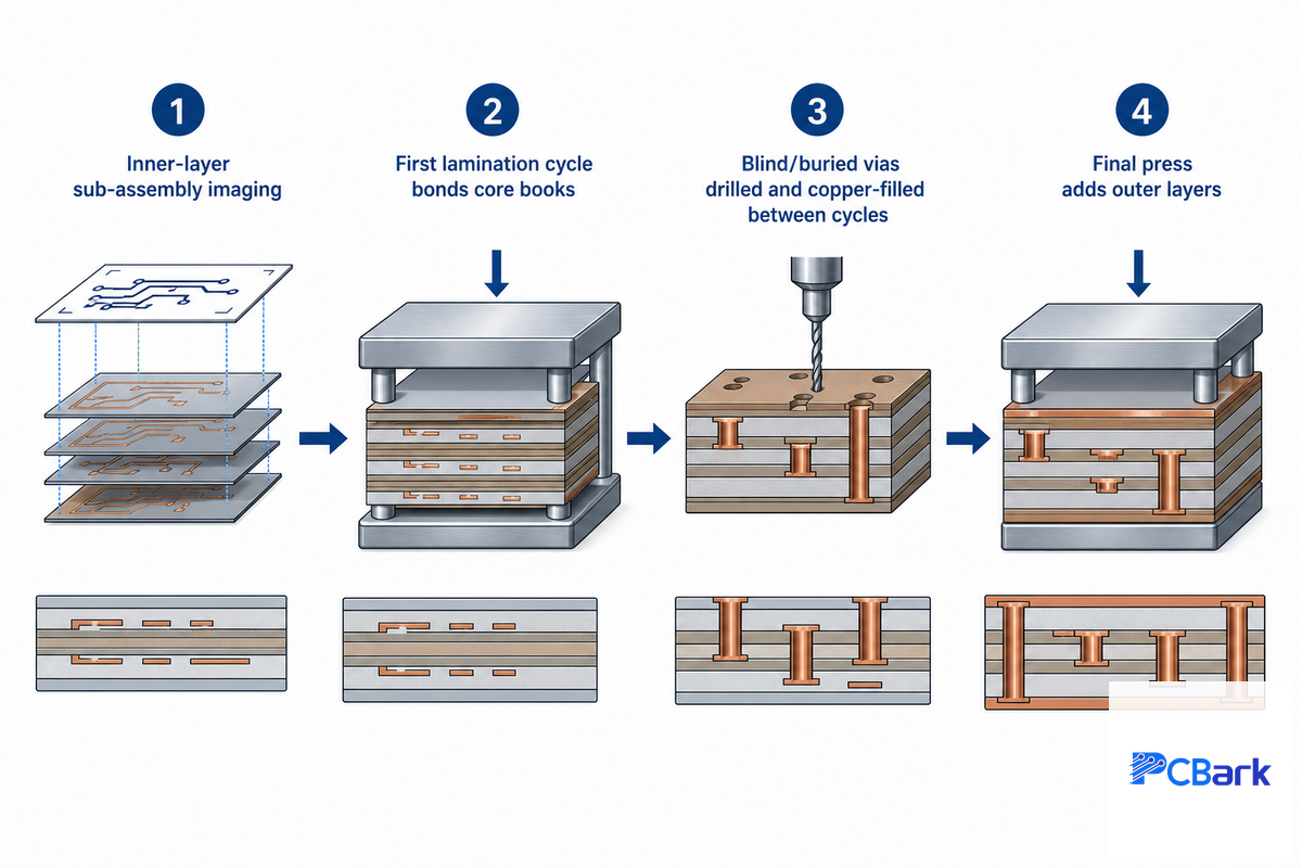 What Sequential Lamination Means for Your Design Choices — PCBark
