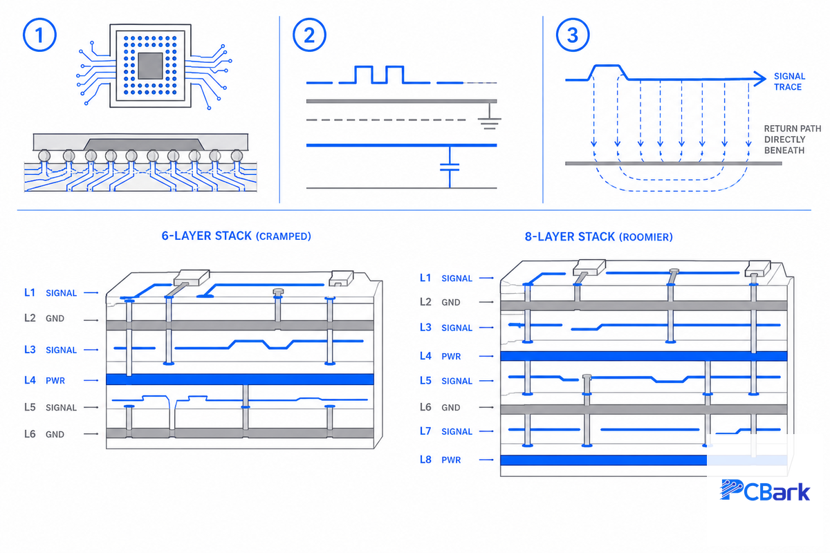 When Do You Actually Need 8, 10, or 12 Layers? — PCBark
