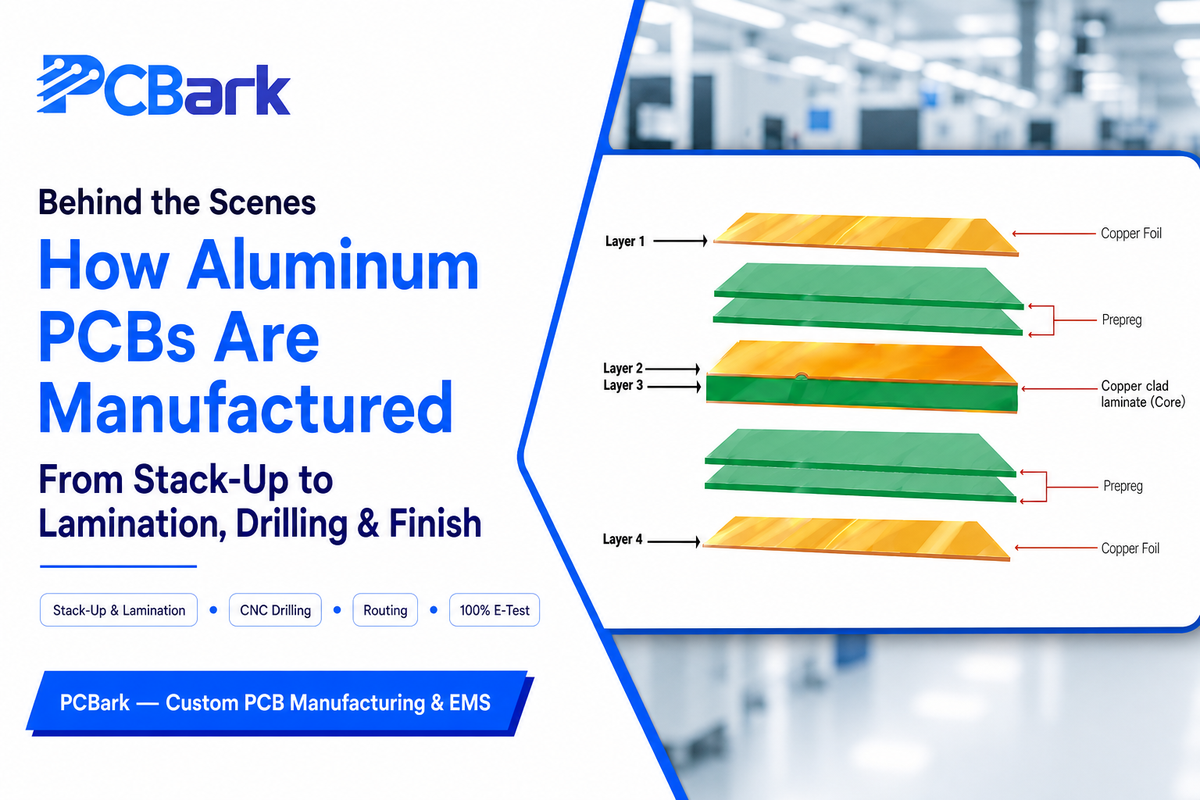 How Aluminum PCBs Are Manufactured: A Stackup Overview — PCBark