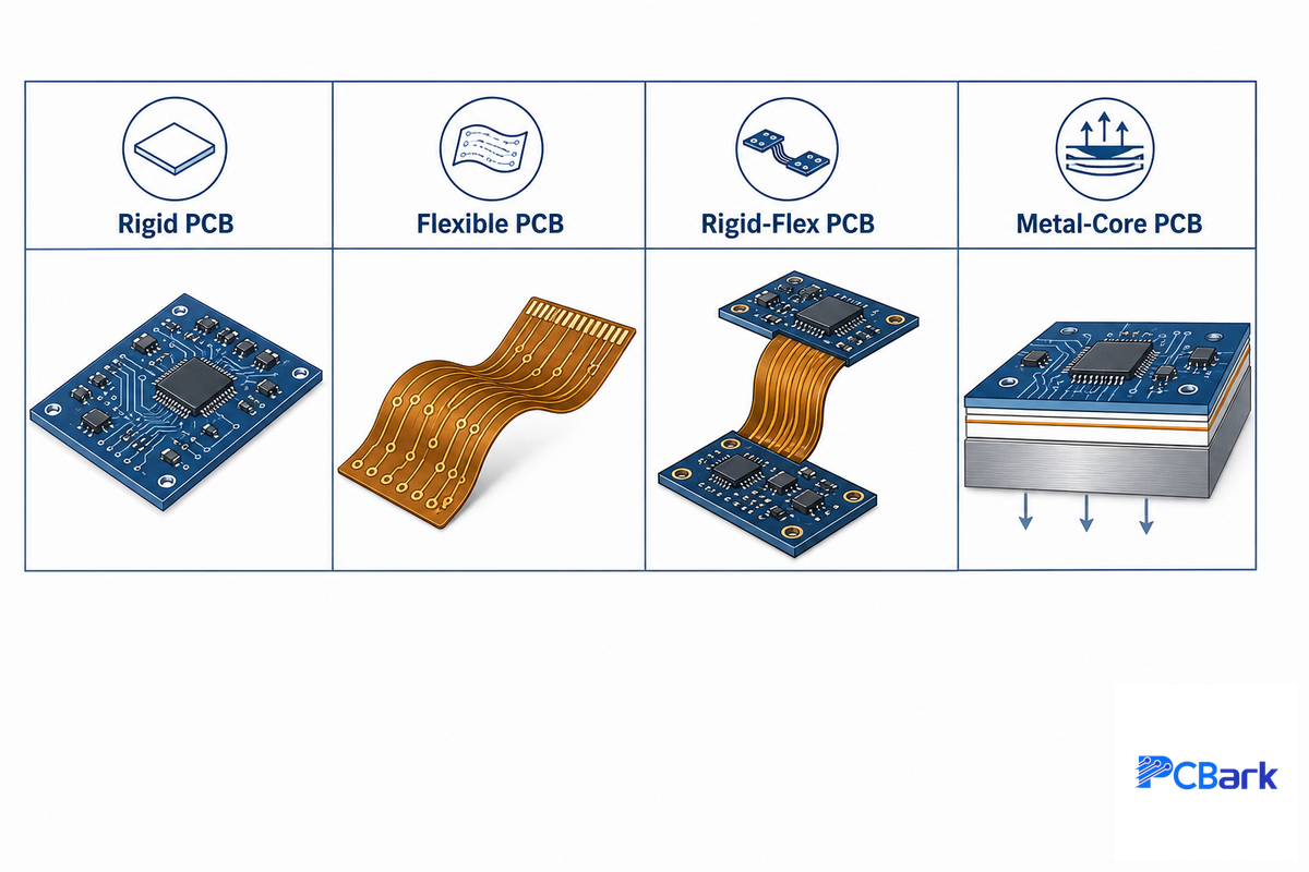 Automotive PCB Board Types: The 4 Board Families — PCBark
