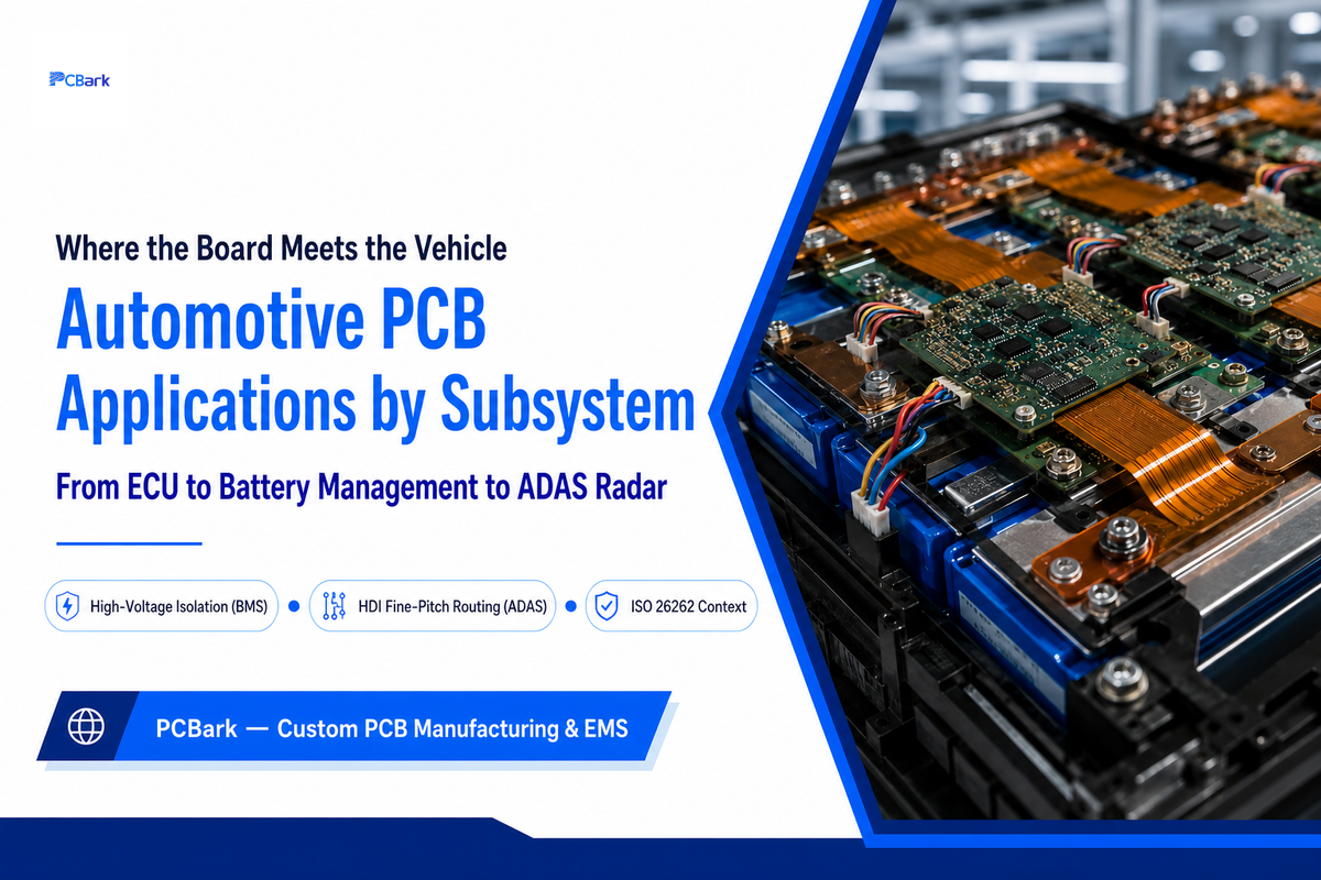 Automotive PCB Applications by Subsystem — PCBark