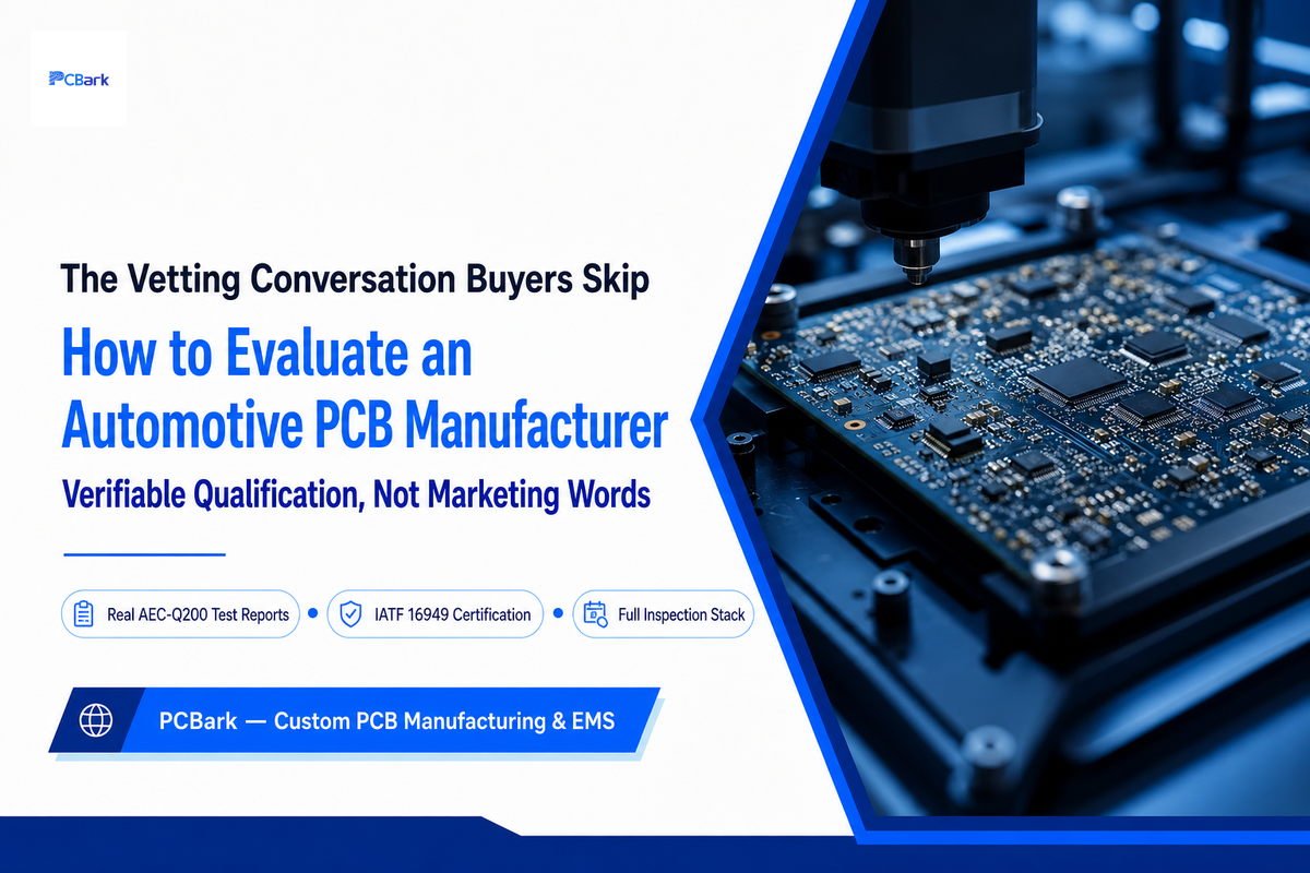 Vetting an Automotive PCB Manufacturer: A Buyer's Checklist — PCBark