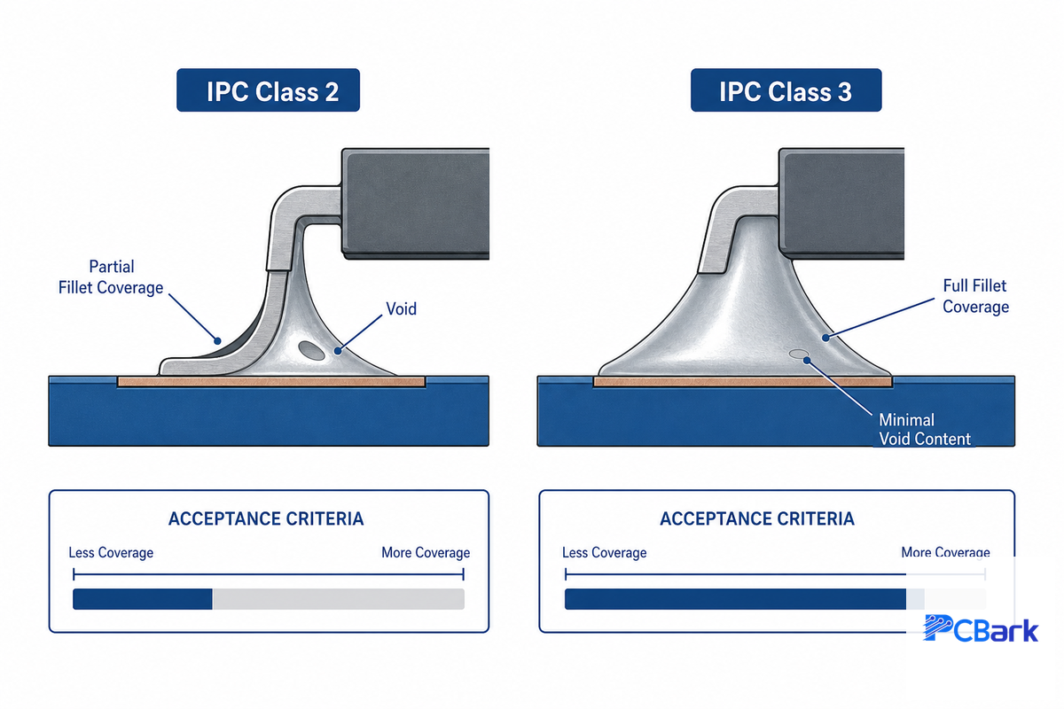 IPC Class 2 vs Class 3, Choosing the Right Reliability Tier — PCBark