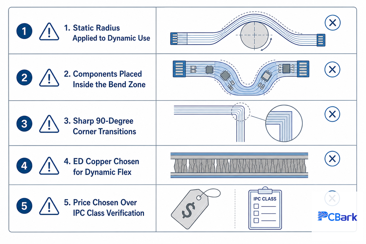 Common Flex PCB Sourcing Mistakes to Avoid — PCBark