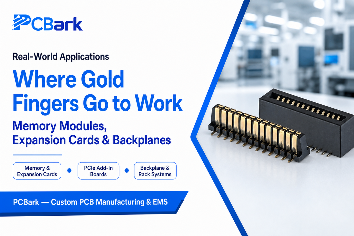 Where Gold Fingers Are Used: Applications & the 3 Gold Finger Types — PCBark