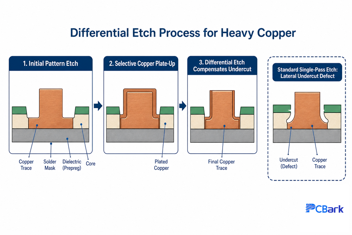 How Heavy Copper PCBs Are Manufactured — PCBark