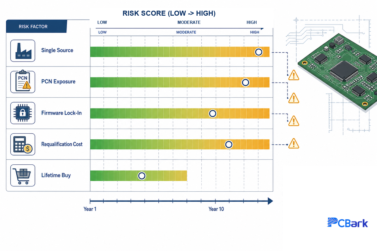 The 10-Year Cost Picture: Obsolescence & Lifecycle — PCBark