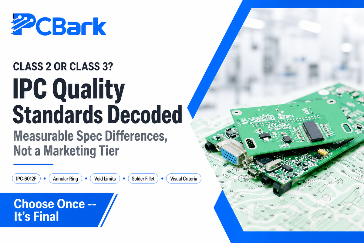 Quality Standards Decoded: IPC Class 2 vs Class 3 — PCBark