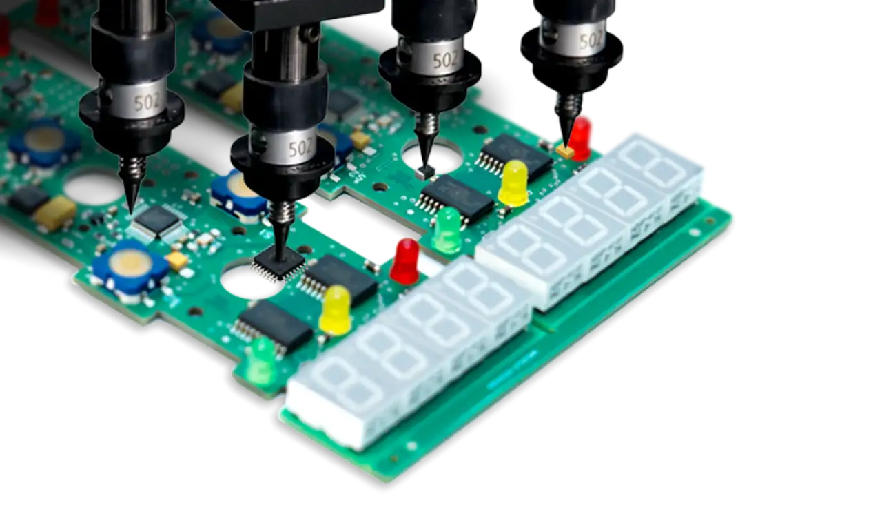 PCB Assembly Service Closeup