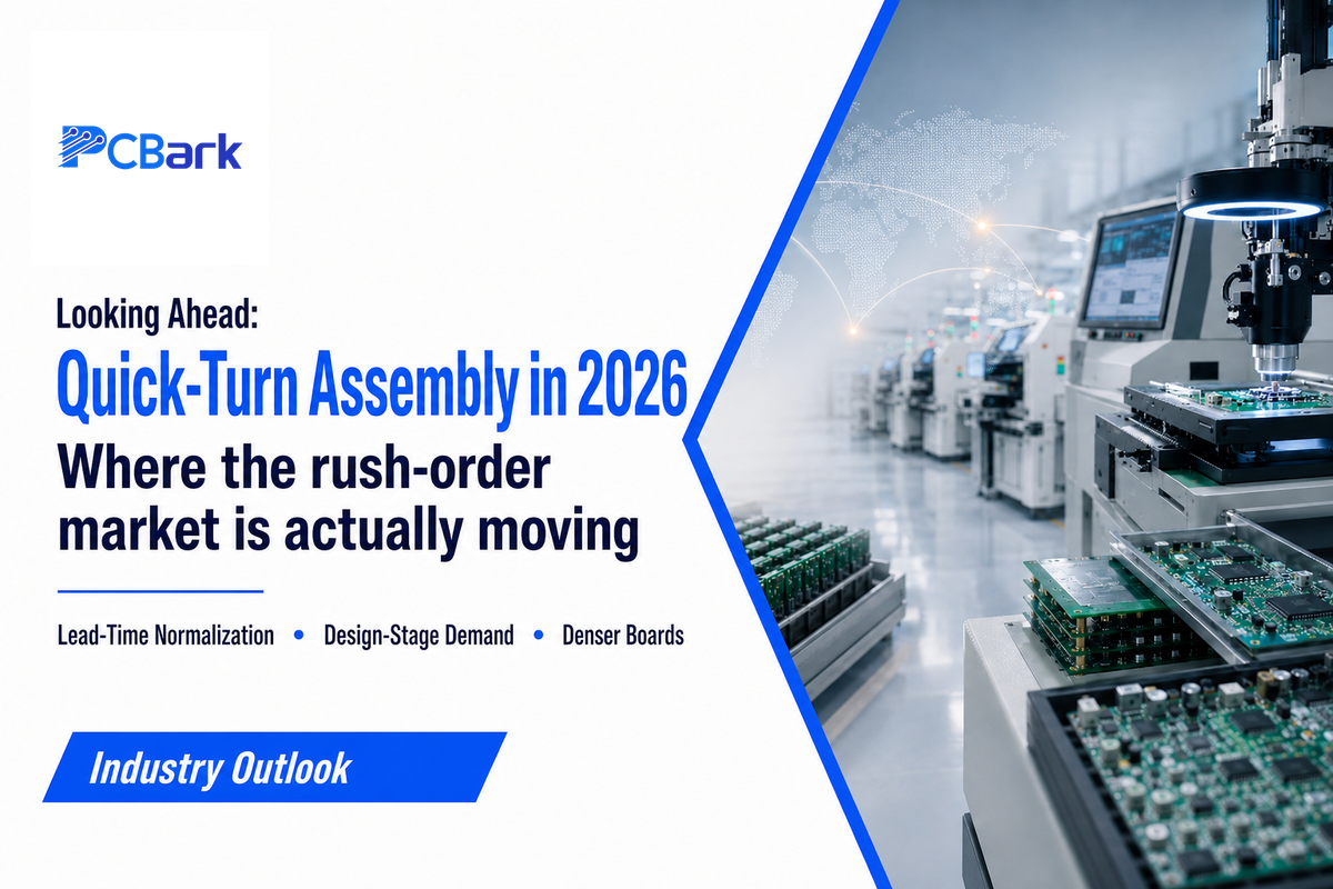 Industry Outlook, What's Changing in Quick-Turn Assembly for 2026 — PCBark