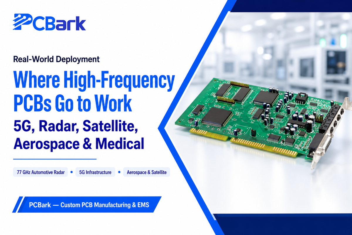 Applications: 5G, Radar, Satellite, Aerospace and Medical Systems — PCBark