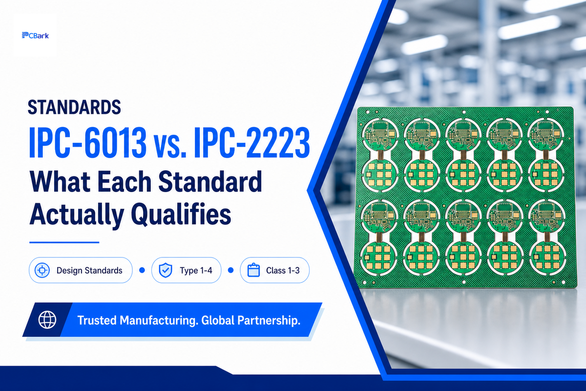 IPC-6013 vs. IPC-2223: What Each Standard Actually Qualifies — PCBark