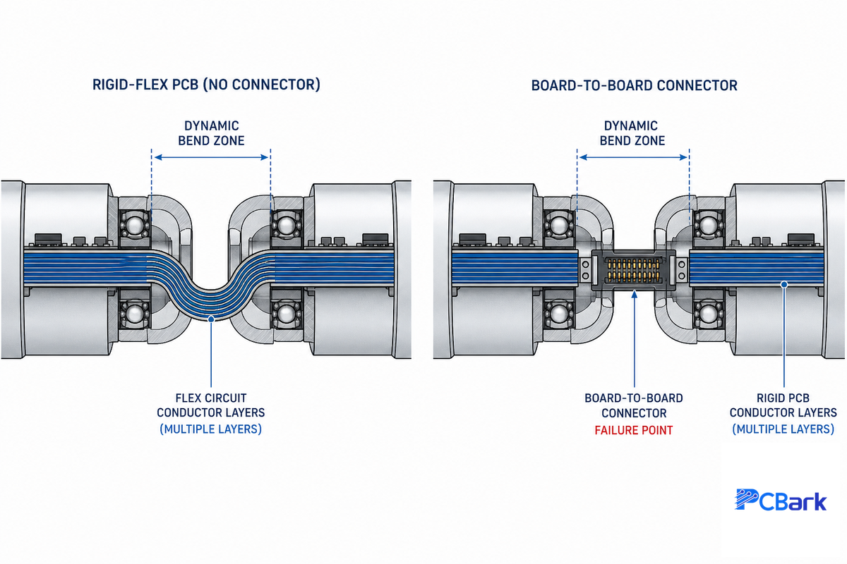 Joint & Limb Interconnect, Rigid-Flex Bend-Cycle Engineering — PCBark