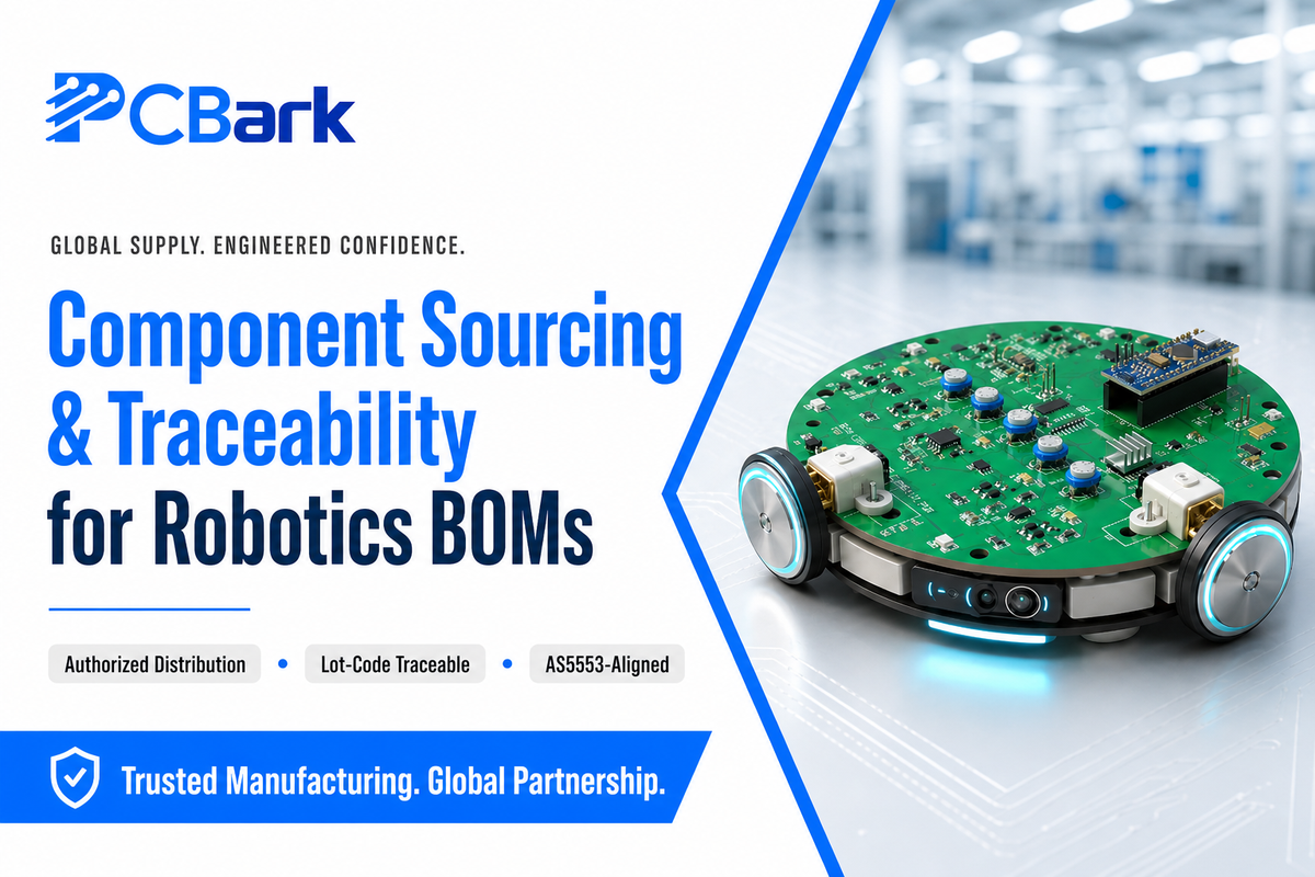 Component Sourcing & Traceability for Robotics BOMs — PCBark