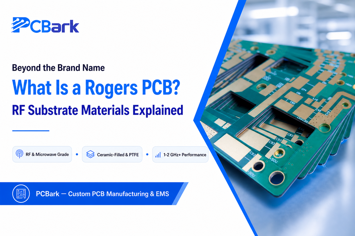 What Is a Rogers PCB? RF Substrate Materials Beyond the Brand Name — PCBark
