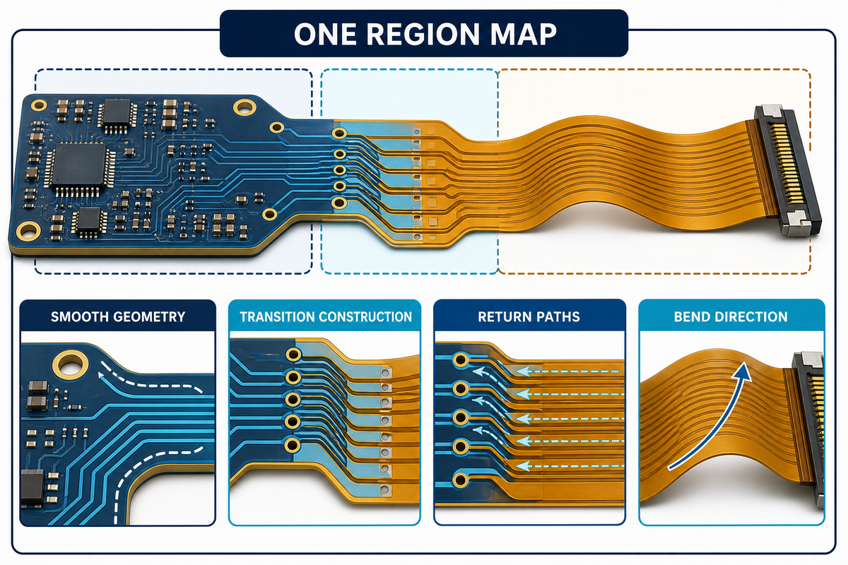 Route Traces, Vias, and Return Paths Across Moving Boundaries — PCBark