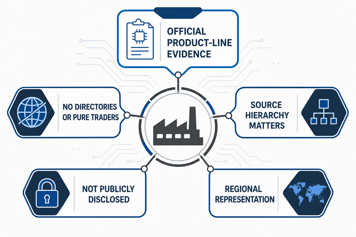 Cómo seleccionamos estos fabricantes — PCBark
