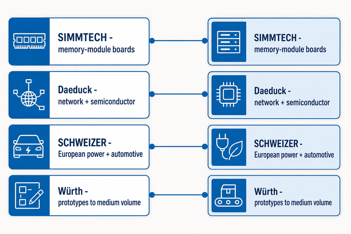 Semiconductor and European Specialists — PCBark