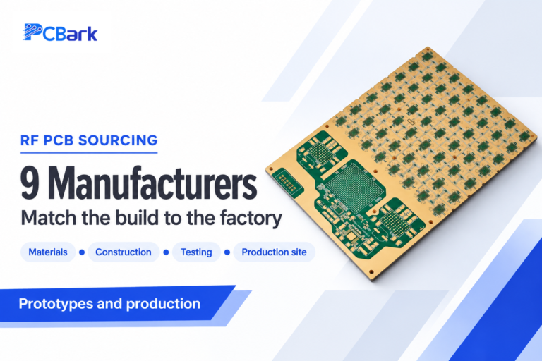 RF PCB Manufacturers: 9 Options Compared